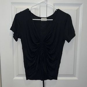 Knee kisses, Cinched Cropped T-shirt